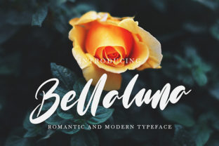 Bellaluna: A Handwritten Font with Editorial Flair