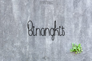 Binangkit: A Script Font with Personality