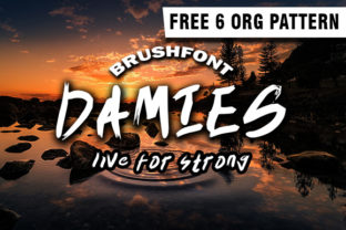 Damies: A Handwritten Font with Bold Digital Appeal