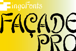 Façade Pro Font: A Playful Typeface for Creative Makers