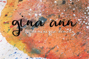 Gina Ann Font: A Bold Handwritten Typeface for Stronger Campaigns