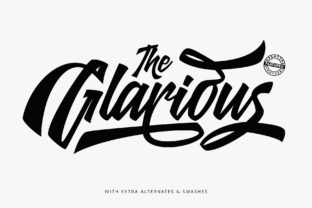 Glarious Font: Modern Typography for Your Brand Identity