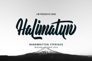 Halimatun: A Handwritten Typeface That Elevates Editorial Design