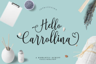 Hello Carrollina: A Script Font with Heart for Makers and Merchants