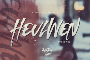 Heulwen Font: A Bold Handwritten Typeface for Memorable Branding