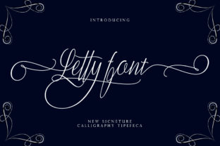 Letty Font: A Handwritten Typeface for Captivating Brand Content