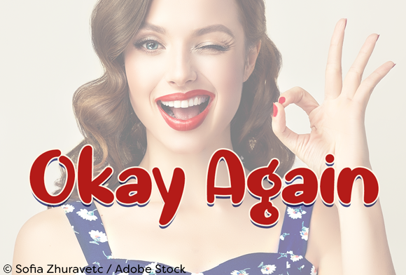 Okay Again: A Funky Handwritten Font for Creative Makers