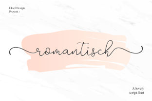 Romantisch Font: A Handwritten Typeface with Heart for Branding