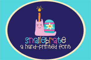 Snailebrate: A Handwritten Font That Elevates Web Design