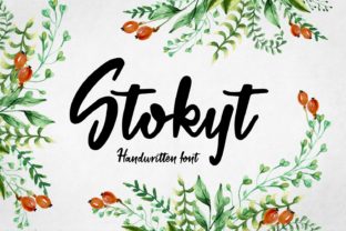 Stokyt: A Designer’s Take on a Script Font with Personality