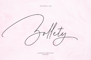 Zallety Signature: A Handwritten Font That Brings Your Creations to Life